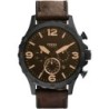 Men's Watch Fossil JR1487P Black Gold (Ø 50 mm)