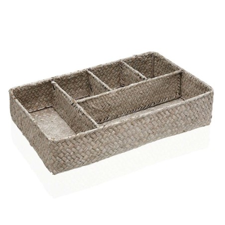 Drawer Organizer Versa Rattan Marine algae 22 x 7 x 35 cm