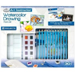 Watercolour paint set Royal & Langnickel Art Instructor 30 Pieces