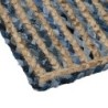 Carpet Natural Blue Cotton Jute 230 x 160 cm