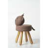 Stool Crochetts Brown 34 x 55 x 34 cm Bear