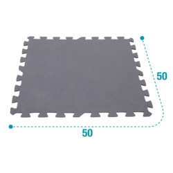 Protective Tarpaulin Intex Grey 100 x 0,5 x 200 cm (12 Units)