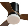 Ceiling Fan with Light Grunkel SKYWIND-52WN Black