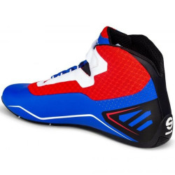 Racing Ankle Boots Sparco K-RUN Blue Red 40