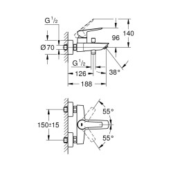 Mixer Tap Grohe 23206002