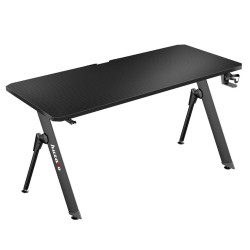 Desk Huzaro HZ-Hero 2.8 Black 140 x 60 cm