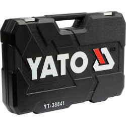 Tool Case Yato YT-38841 Steel 216 Pieces 1/4" 3/8" 1/2"