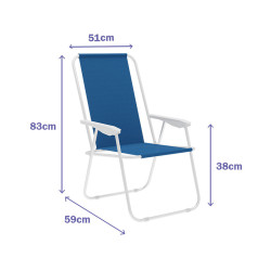 Folding Chair Marbueno 59 x 83 x 51 cm