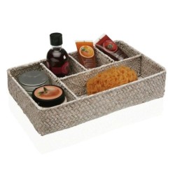 Drawer Organizer Versa Rattan Marine algae 22 x 7 x 35 cm