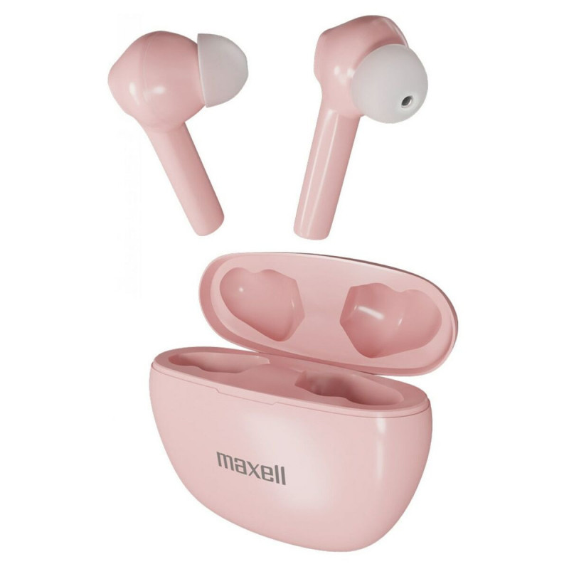 Headphones with Microphone Maxell Dynamic+ Pink