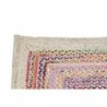 Carpet DKD Home Decor 201 x 292 x 1 cm Natural Polyester Cotton Multicolour Arab Jute