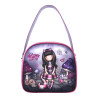 Hand bag Gorjuss Cheshire cat Purple (30 x 28,5 x 11,5 cm)