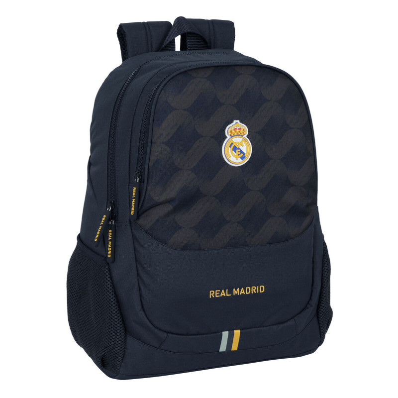 School Bag Real Madrid C.F. Navy Blue 32 x 44 x 16 cm