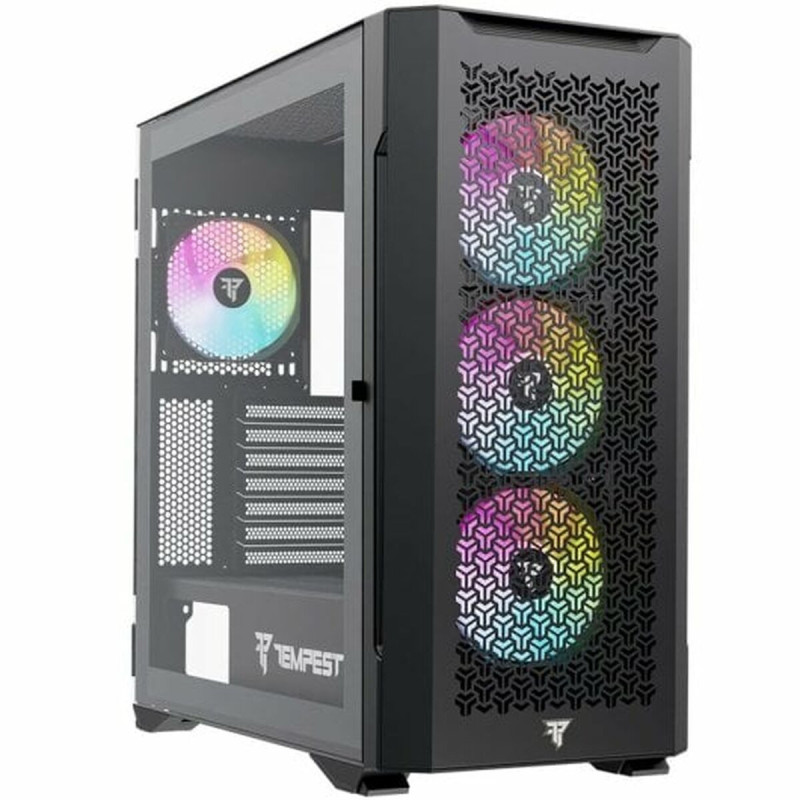 ATX Semi-tower Box Tempest Bastion  Black