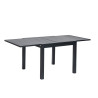 Dining Table Thais Graphite Aluminium 90 x 90 x 74 cm