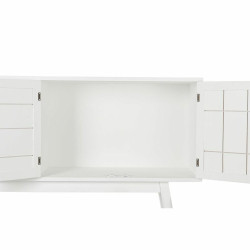 Sideboard DKD Home Decor   White Golden Fir MDF Wood 160 x 42 x 80 cm