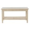 Centre Table DKD Home Decor 90 x 50 x 46 cm Natural Aluminium MDF Wood