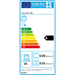 Oven Cata CDP780ASBK 2450 W 59 L