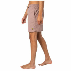 Men’s Bathing Costume Lyle & Scott V1-Plain Salmon