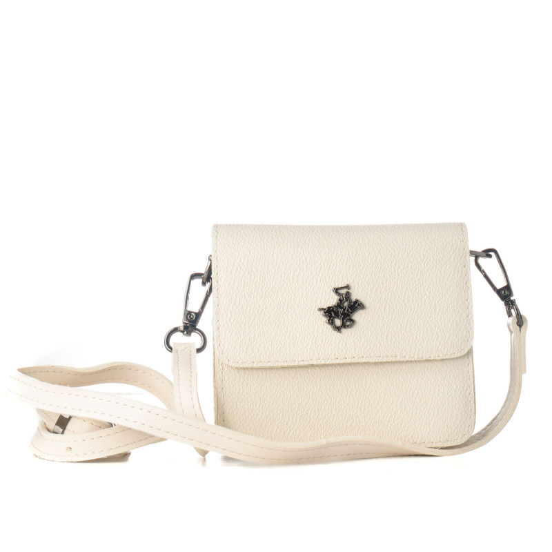 Women's Handbag Beverly Hills Polo Club 2021-WHITE White 11 x 13 x 5 cm