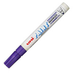 Permanent marker Uni-Ball PX-20 Violet (12 Units)