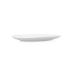 Flat Plate Bidasoa Fosil White Ceramic Oval 22,8 x 20,1 x 2,2 cm (9Units)