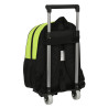 School Rucksack with Wheels Real Betis Balompié Black Lime 28 x 34 x 10 cm