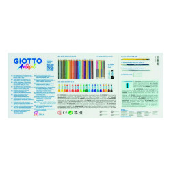 Drawing Set Giotto Artiset 65 Pieces Multicolour