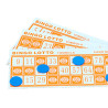 Bingo Colorbaby Blue Plastic (4 Units)