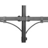 Screen Table Support MacLean MC-884 Black 32"