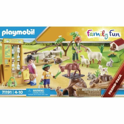 Playset   Playmobil Family Fun - Educational farm 71191         63 Pieces