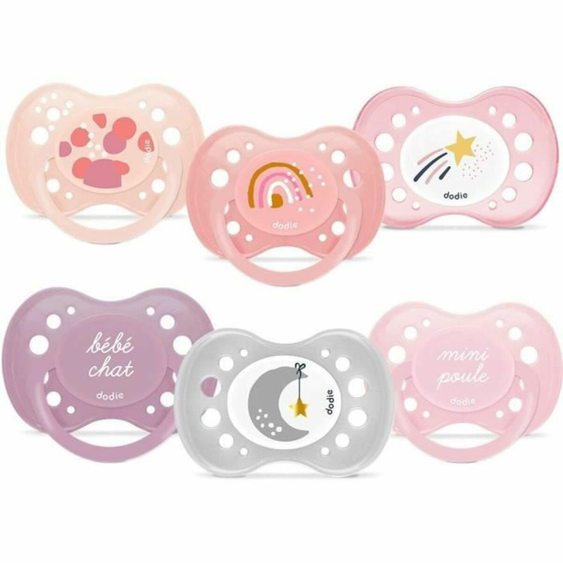 Pacifier Dodie + 18 Months Pink