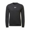 Men’s Sweatshirt without Hood Reebok RI Tape Crew Black