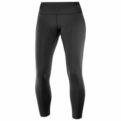 Sport leggings for Women Salomon Agile Long Tight Black