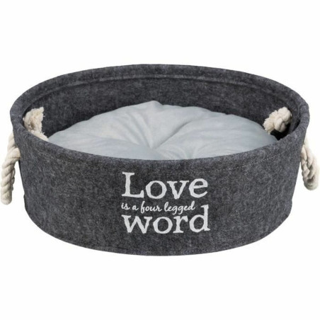 Dog Bed Trixie Lian Grey Ø 45 cm