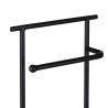 Free-Standing Towel Rack Black Iron 20,8 x 13 x 61,5 cm