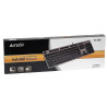 Keyboard A4 Tech KV-300H QWERTY Black Grey Monochrome Black/Grey