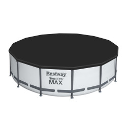 Swimming Pool Cover Bestway Ø 427 cm Black