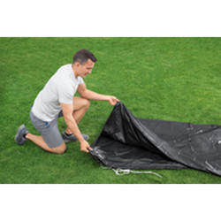 Swimming Pool Cover Bestway Ø 427 cm Black