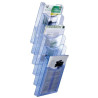 Counter Display Archivo 2000 Archiplay Wall Transparent Din A4 Blue