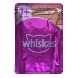 Cat food Whiskas Jelly Chicken Turkey Duck Birds 80 x 85 g