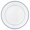 Plate set Arcoroc Restaurant Bicoloured Glass (Ø 23 cm) (6 uds)