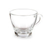 Piece Coffee Cup Set Transparent Glass 80 ml (24 Units)