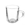 Piece Coffee Cup Set Transparent Glass 80 ml (24 Units)