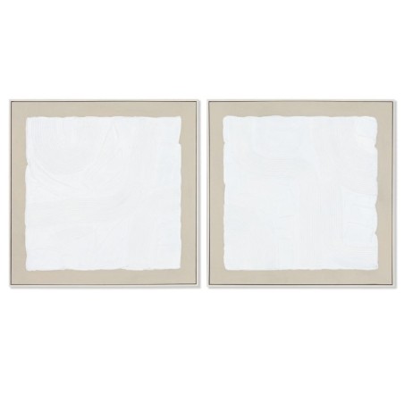 Painting Home ESPRIT Modern Urban 82,3 x 4,5 x 82,5 cm (2 Units)