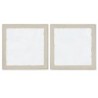 Painting Home ESPRIT Modern Urban 82,3 x 4,5 x 82,5 cm (2 Units)