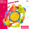 Rattle Winfun Plastic 12 x 13,5 x 12 cm (12 Units)