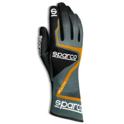 Karting Gloves Sparco RUSH 2020 Orange Grey 9