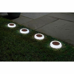 Set of solar garden lights Super Smart DecorDisk (4 Units)