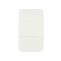 Non-slip Shower Mat White PVC 69,3 x 40 x 1 cm (6 Units)